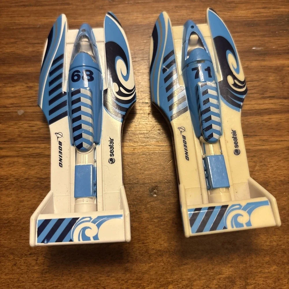 SEAFAIR BOEING 1/48 diecast Hydroplane‎ Race Boat Lot Of 2 - 68 & 71